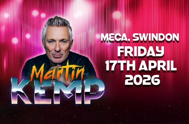 Martin Kemp: Back to The 80s Party in Swindon