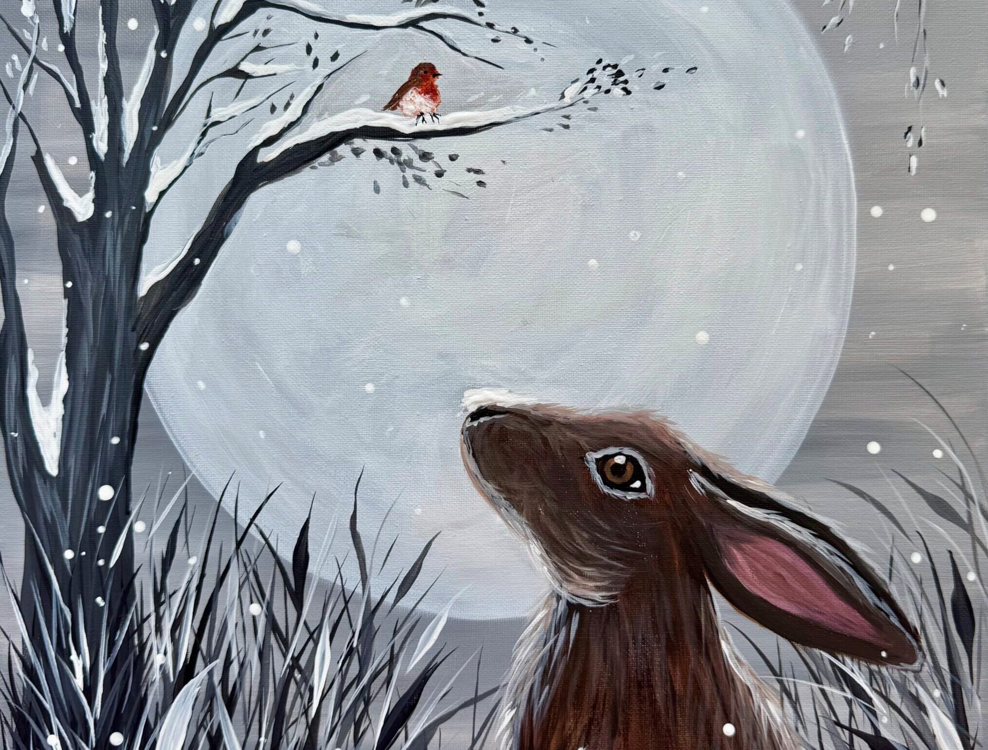Festive Paint & Sip in Swindon