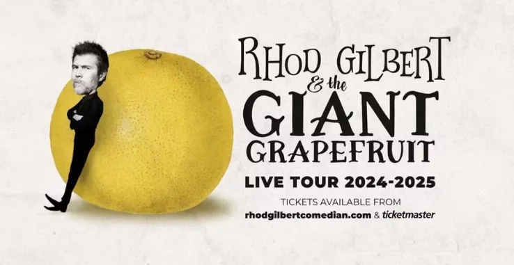 Rhod Gilbert & The Giant Grapefruit Promo Image
