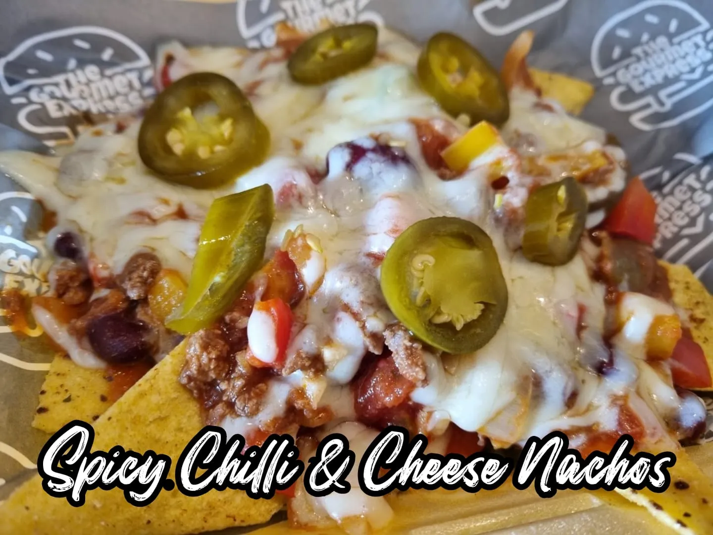 Spicy Chilli & Cheese Nachos